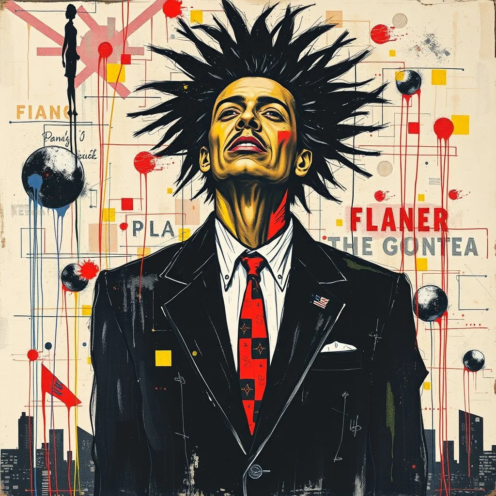 this isnt a game this is financial revolution style of basquiat x pollock