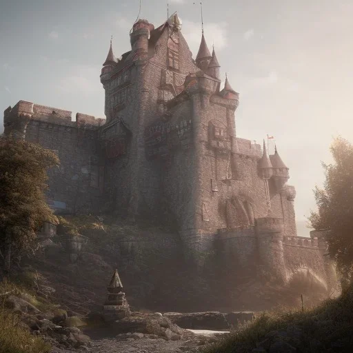 Castle, softbox lighting, intricate details, ultra realistic style, 8k resolution