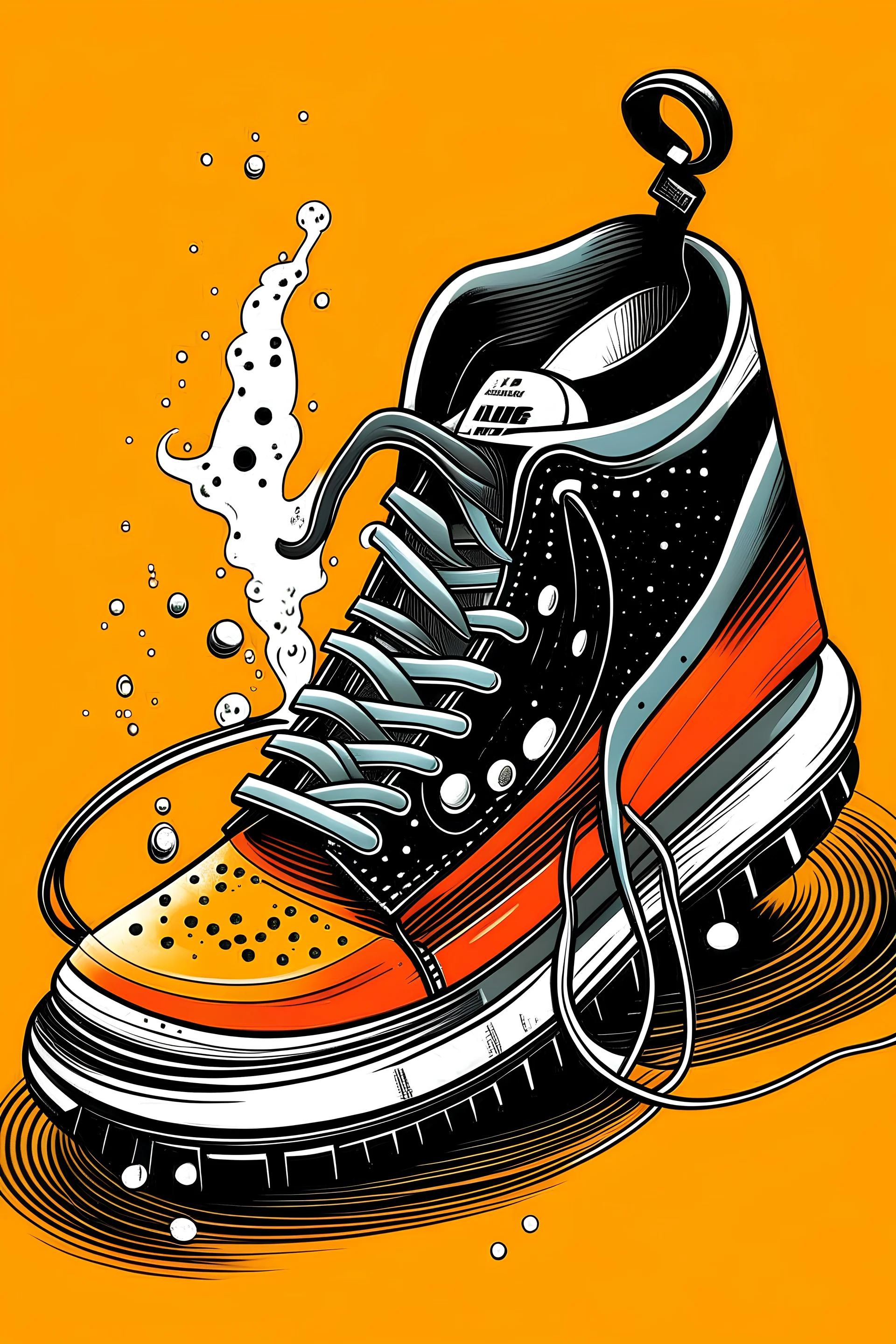 Talkies in a sweaty shoe