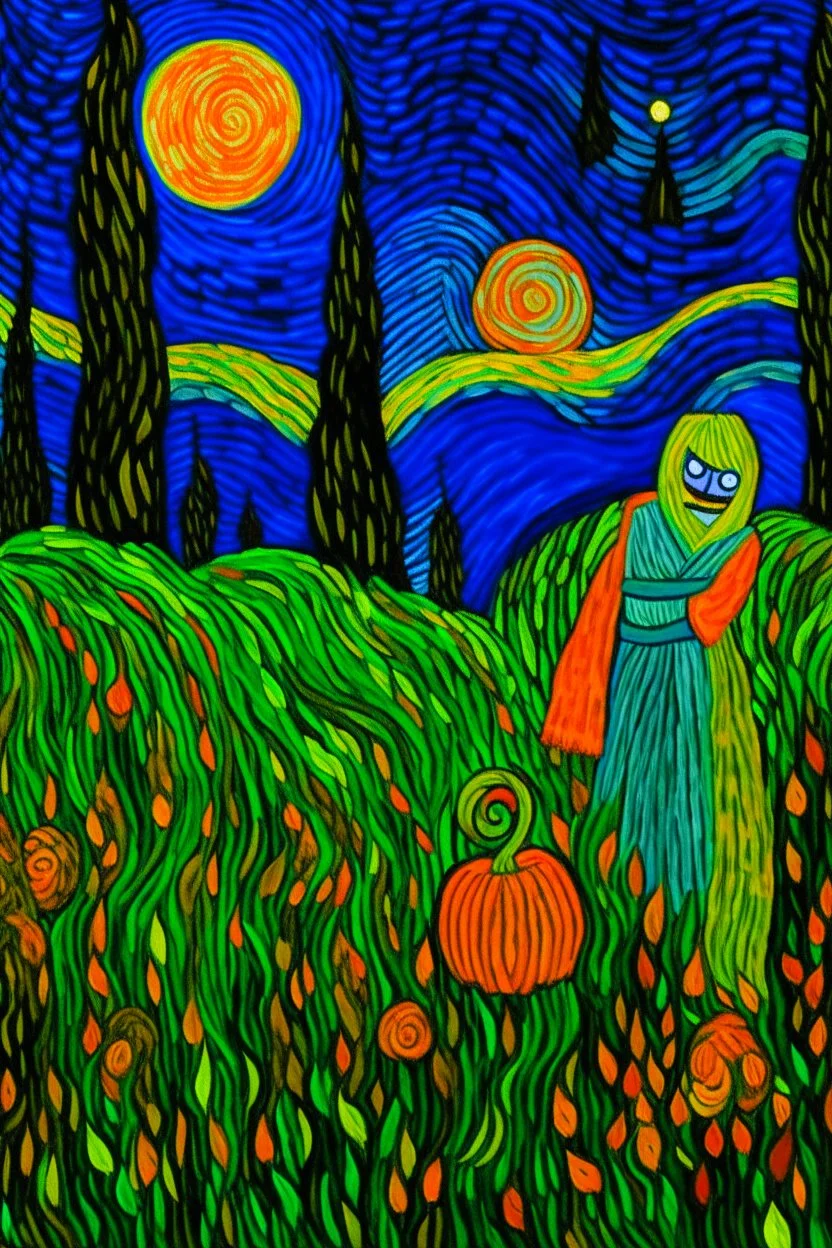 Halloween Van Gogh