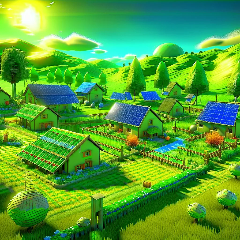 Realistic village green energy