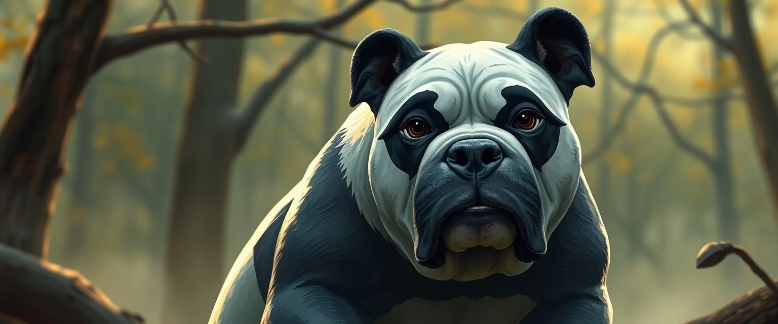 panda dog bison boxer illithid