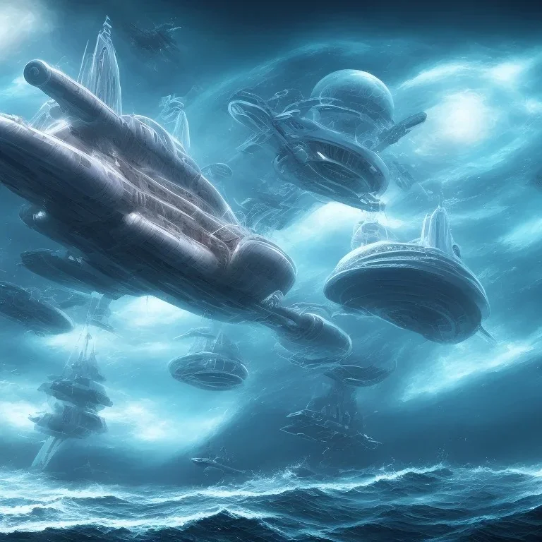 ocean spaceship