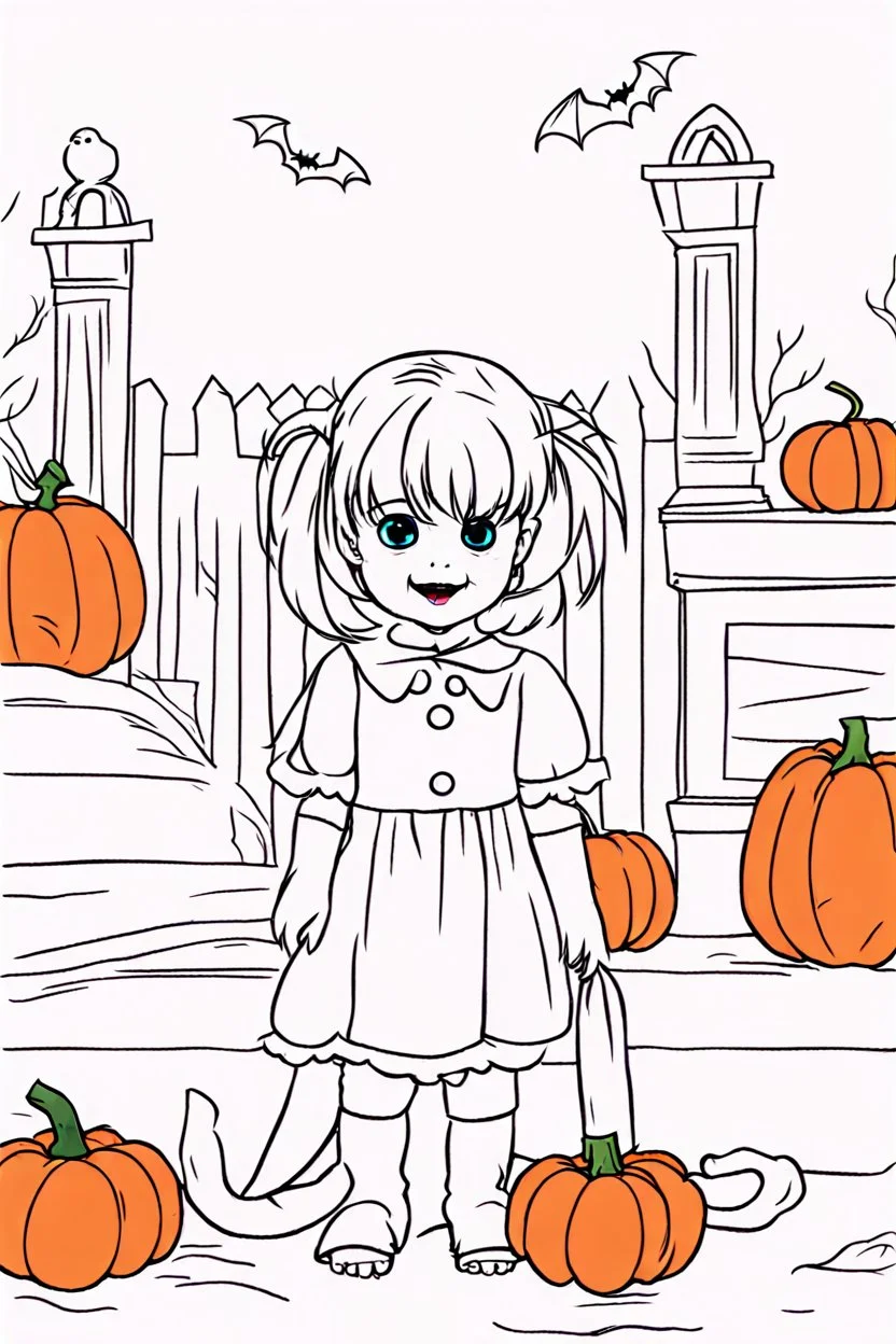 A cute halloween picture