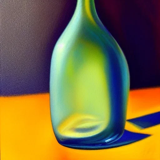 still life bottle