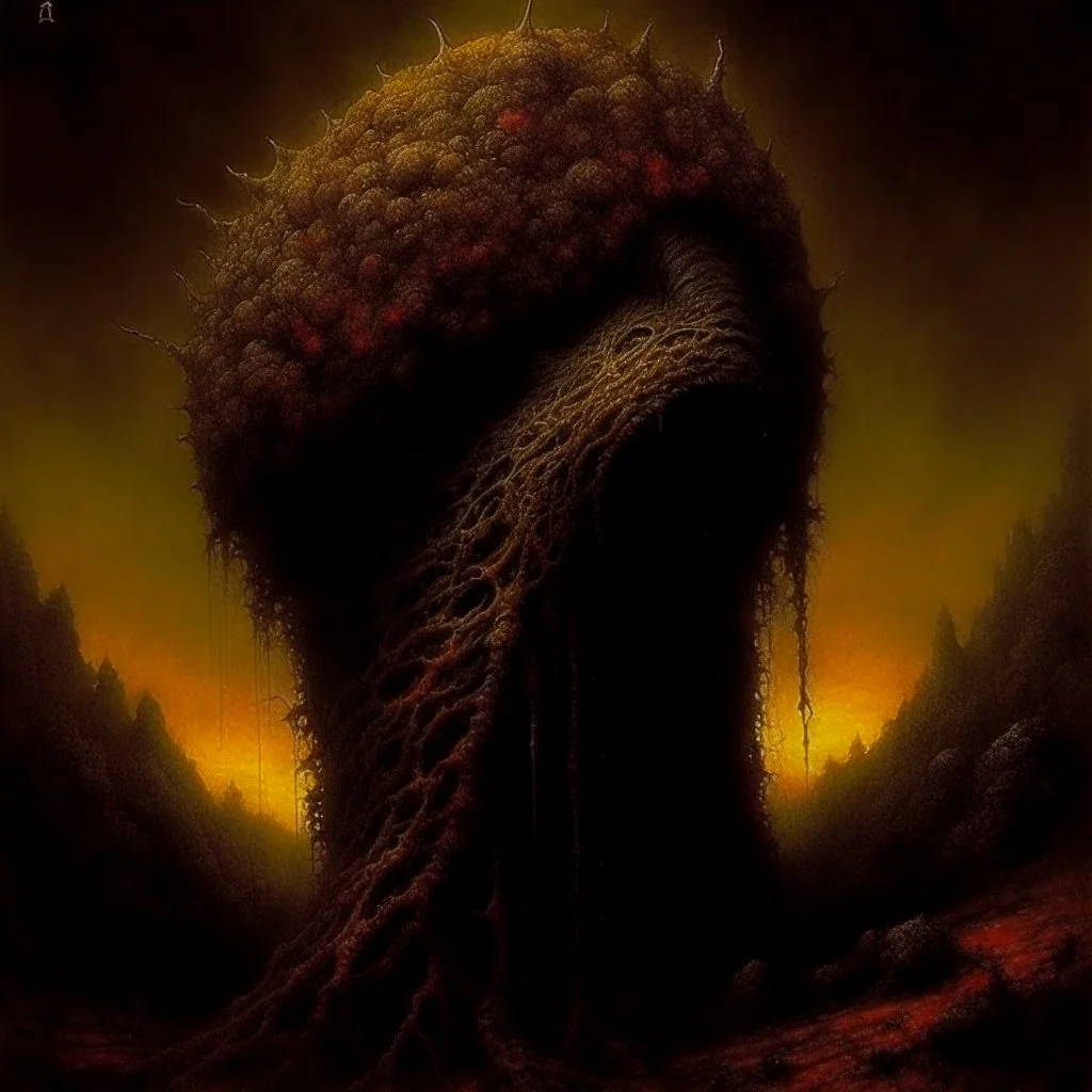 Blopp by Zdzislaw Beksinski, weirdcore, never-before-seen