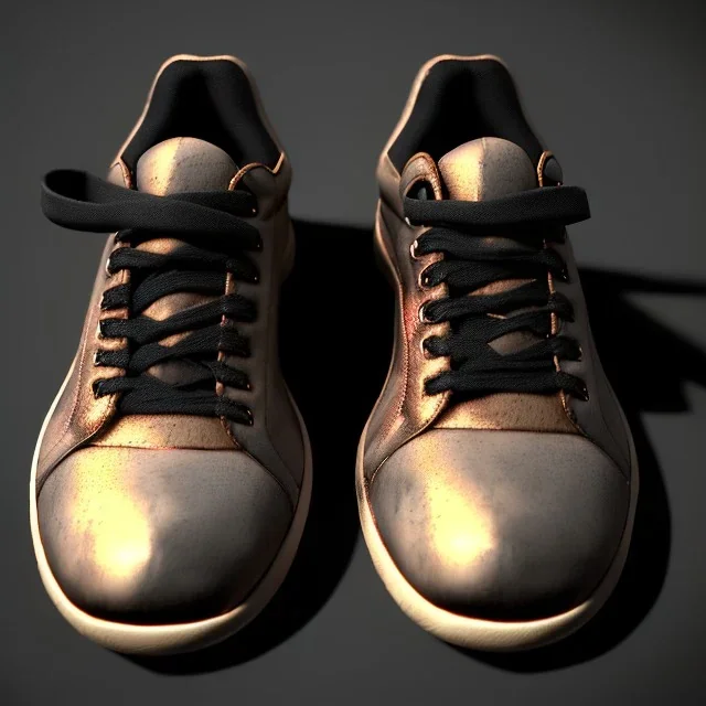 Sneaker, steampunk, dramatic lighting, hyper realistic