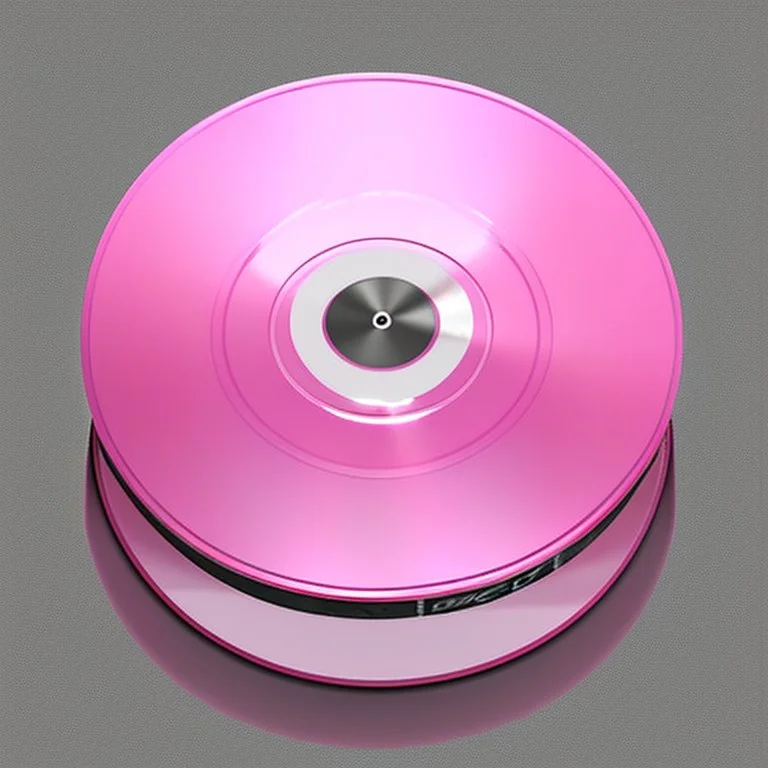 Pink CD-R design