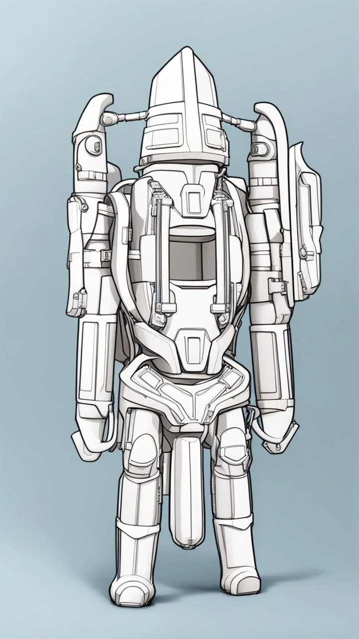jetpack parts stylized
