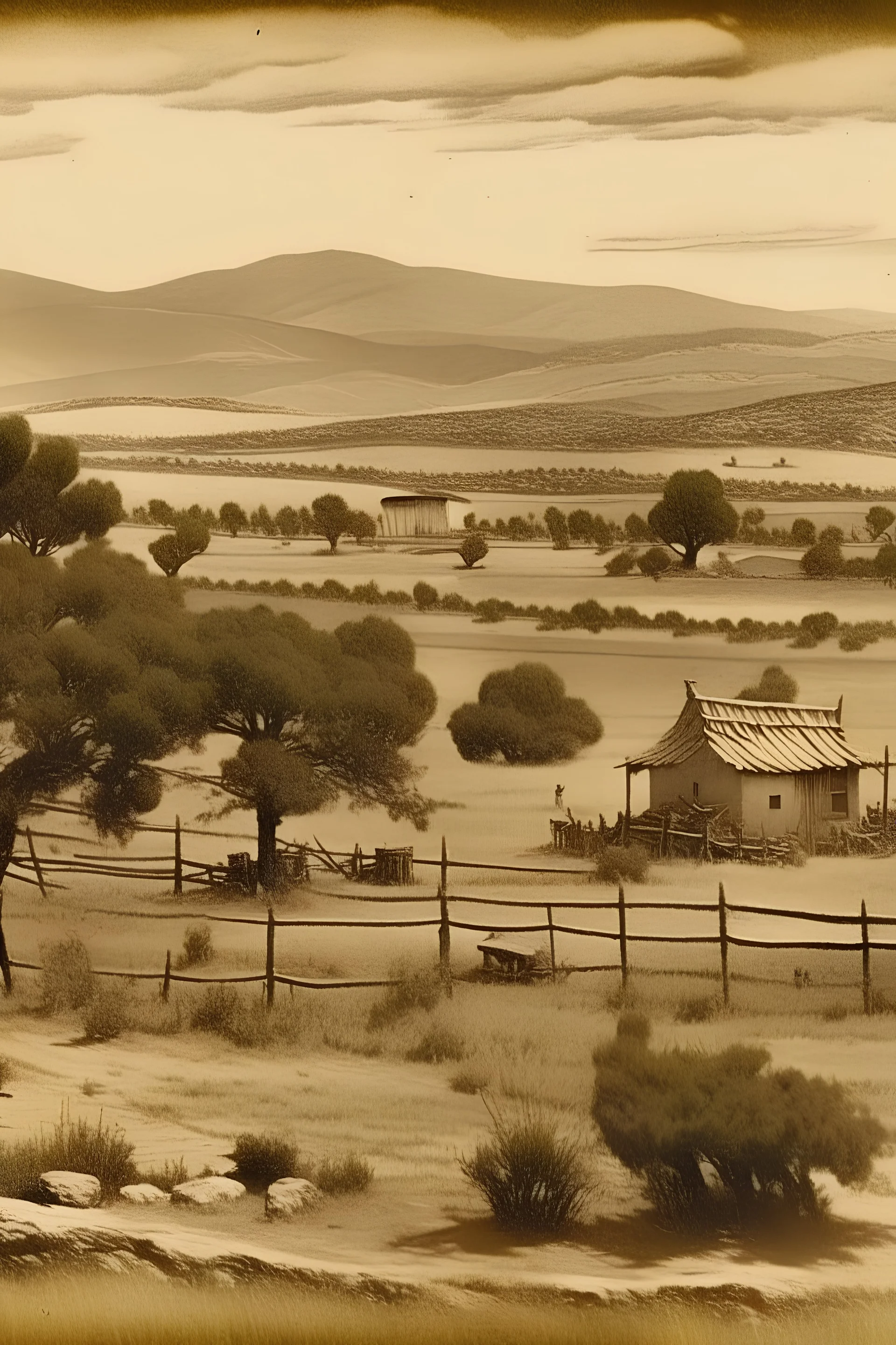 imágenes vintage de campo argentino