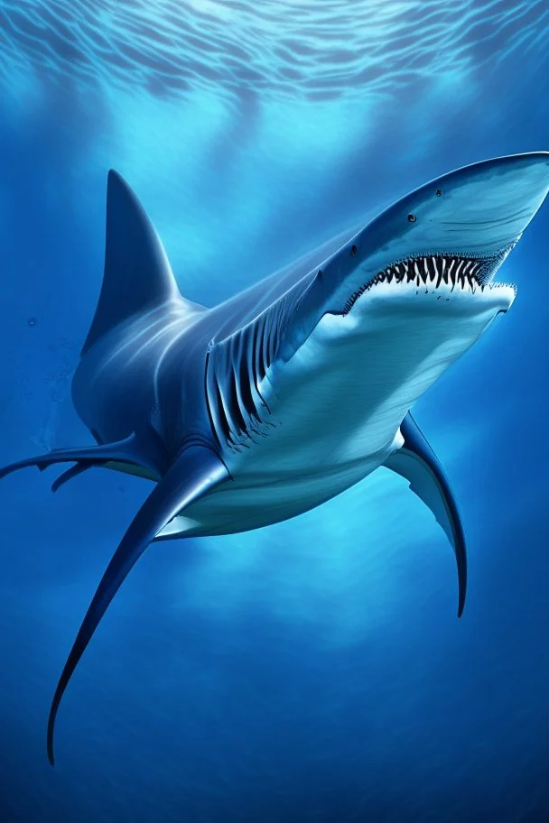 The blue shark