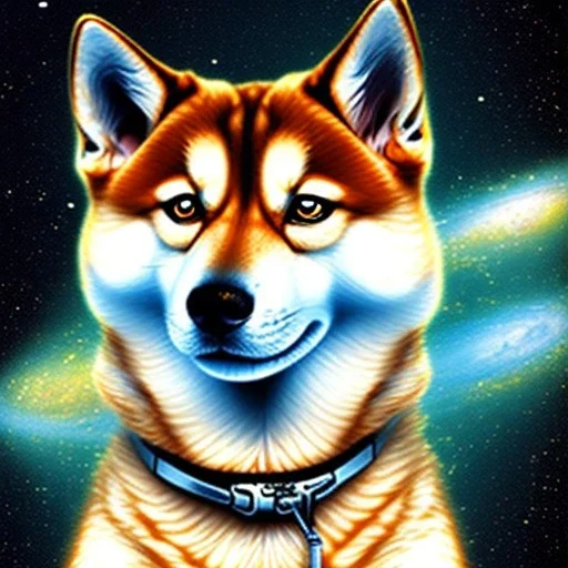 shiba inu galaxy moon