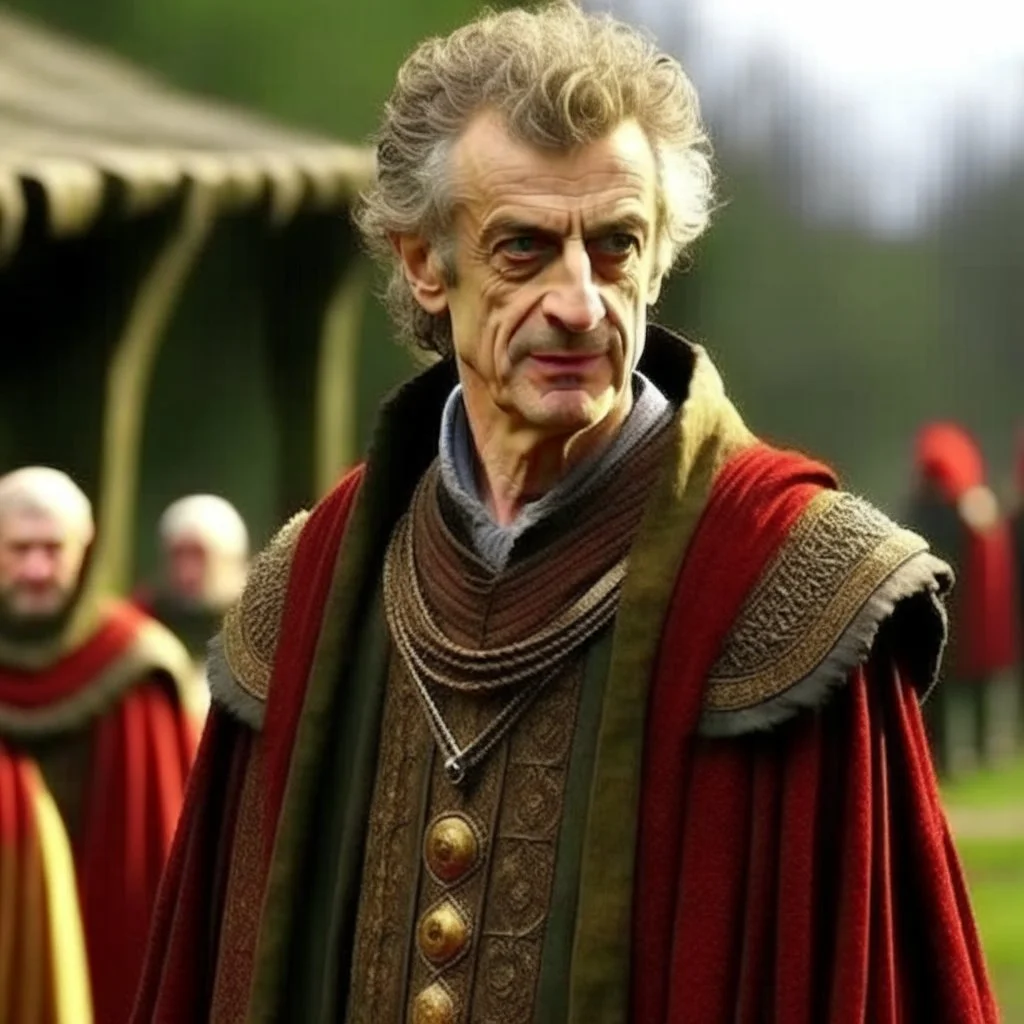 12th Doctor played by Peter Capaldi if he was in the medieval age