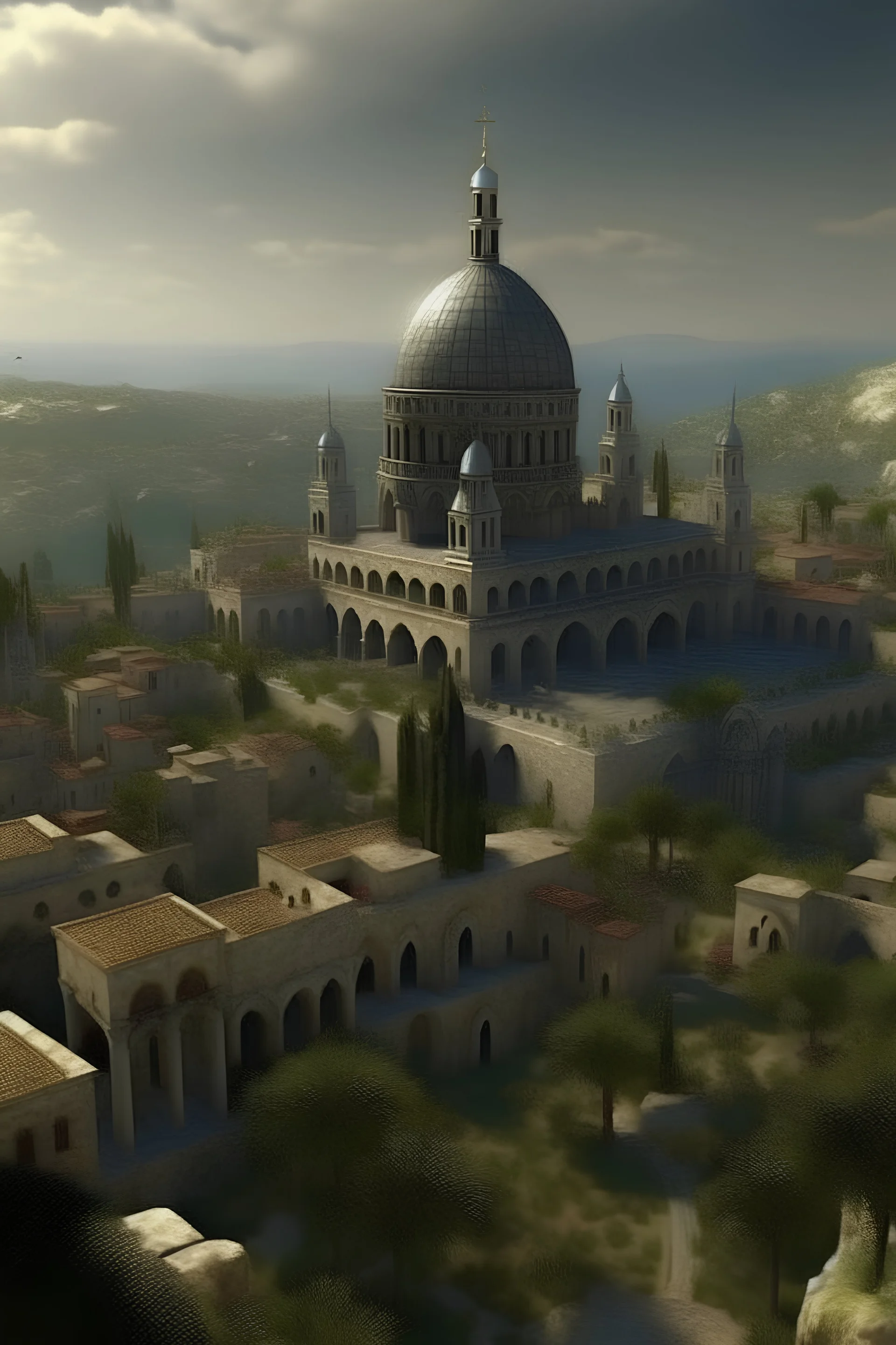 New Jerusalem, The Holy City, masterpiece, 4k quality, photorealistic