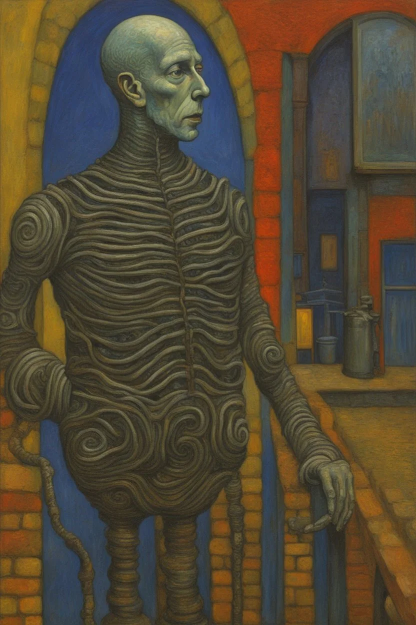 tipping point to the place of no return; Neo-Impressionism; symbolism; contemporary; Van Gogh; Hundertwasser; Giger