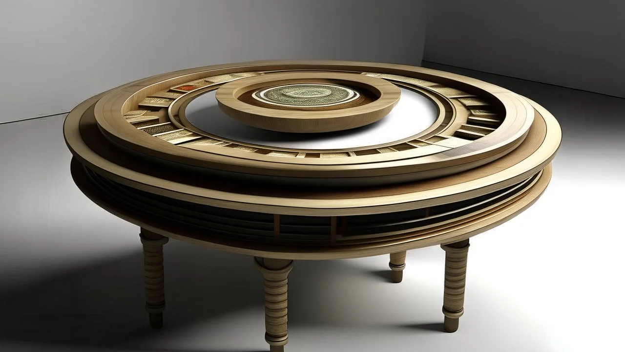 Serendipity concept table design