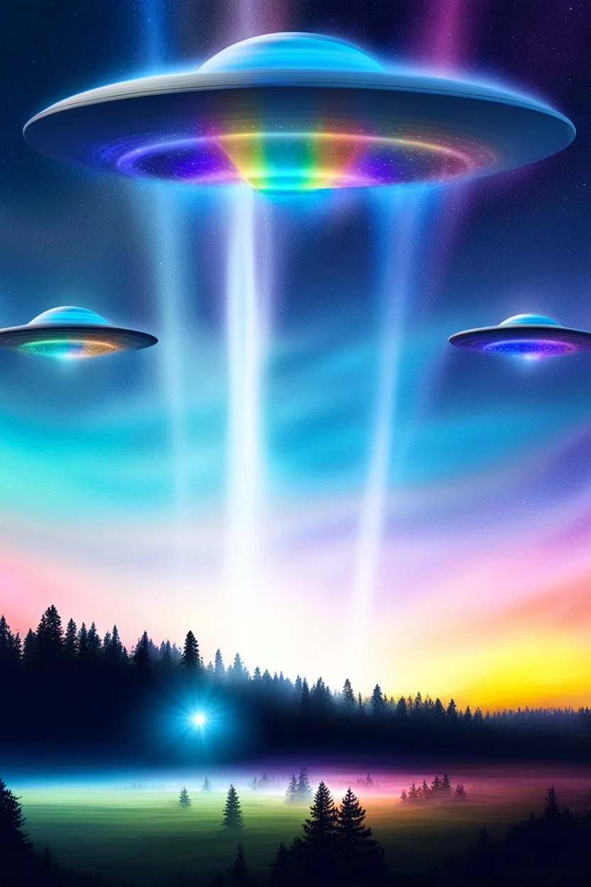 UFOS RAINBOWS