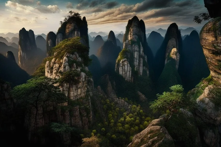 The rising suh on Bashang landscape china