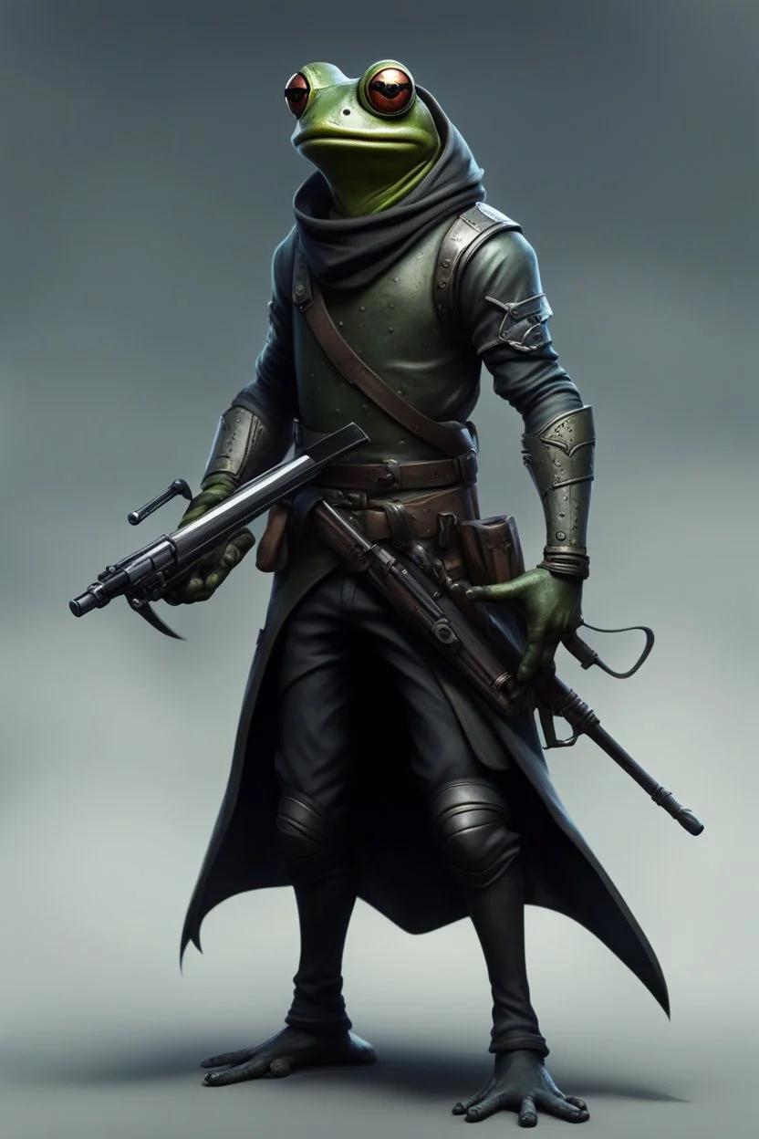 frogman spy humanoid medival assassin