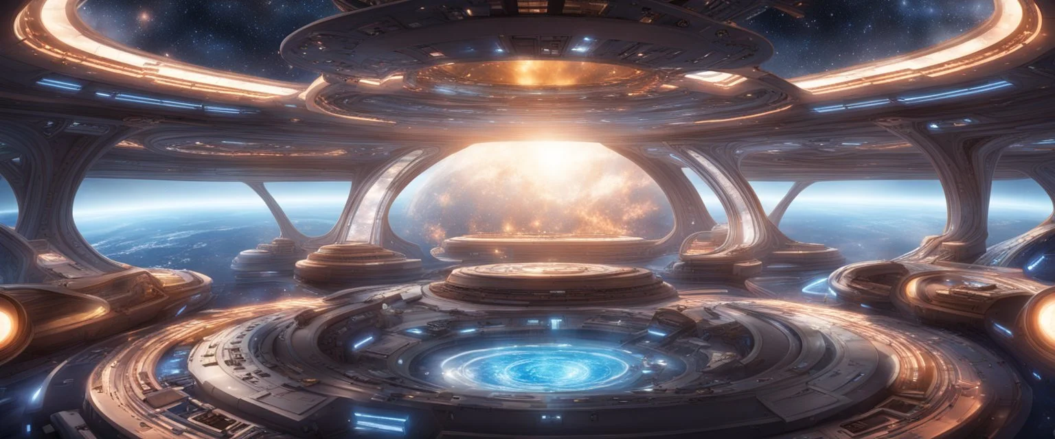 the galactic federation of world in a spaceship called solaris