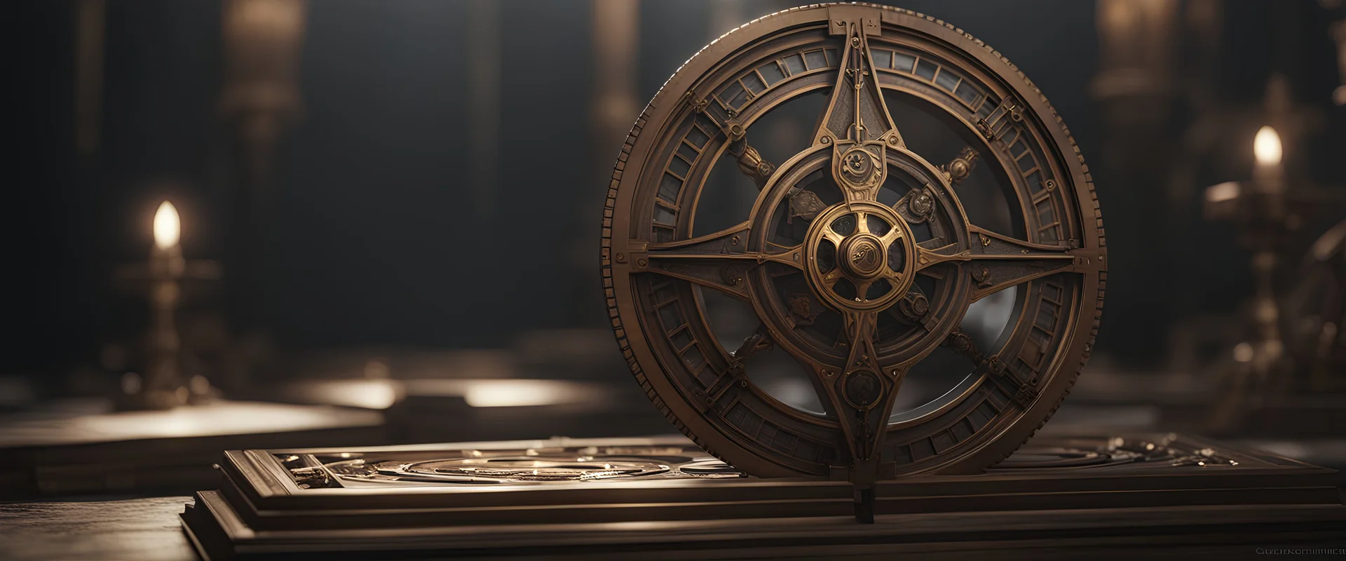 Steampunk Knight templar logo, intricate detail, artwork by makoto shinkai, octane render, cinematic, unreal engine, hyper realism, realistic proportions, high detail, cinematic lighting, masterpiece, dramatic, dark atmosphere, highly detailed, sharp focus, high fantasy, unreal engine 5 highly rendered, global illumination, god rays, detailed and intricate environment, elaborate geometric ornament, hyperrealism, forest background