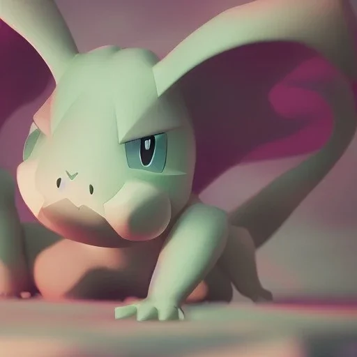 Mysterious Pokémon,Ambiance dramatique, hyperrealisme, 8k, high quality, great details, within portrait