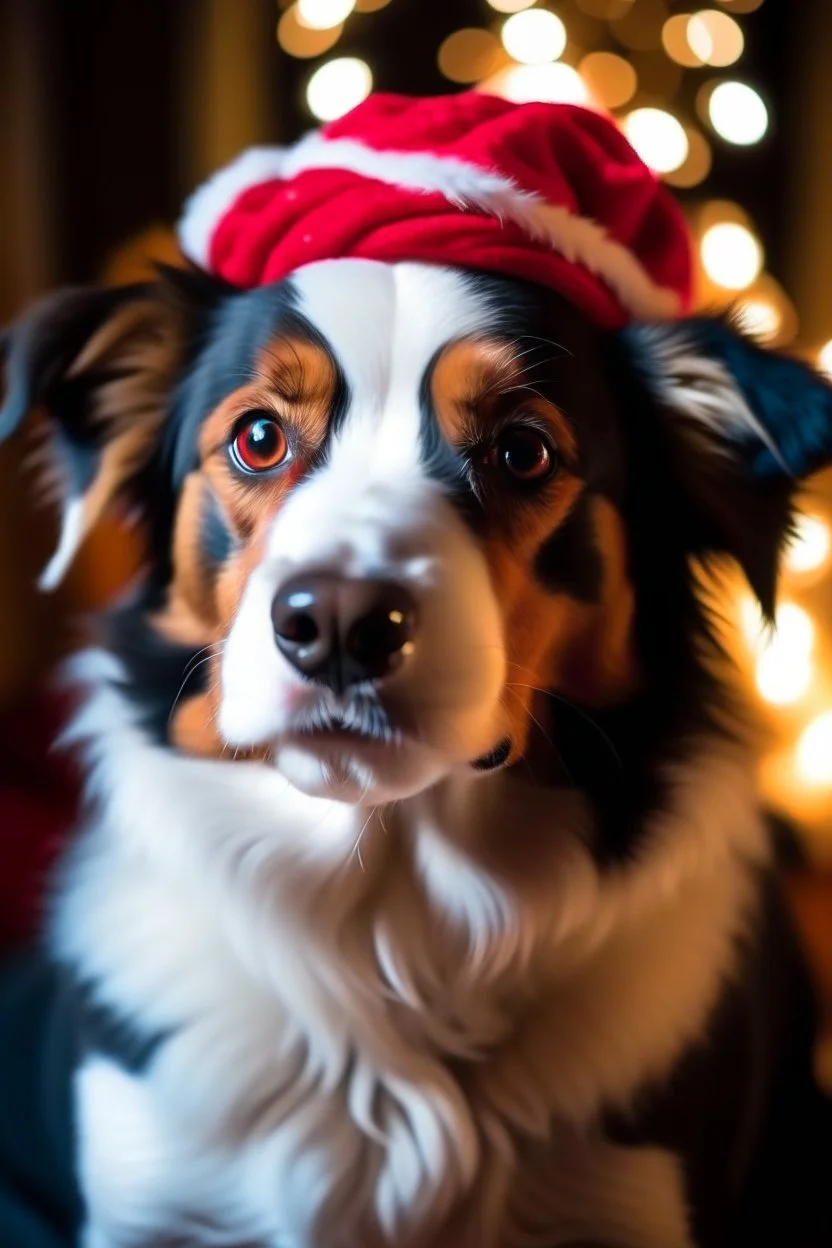 Christmas dog