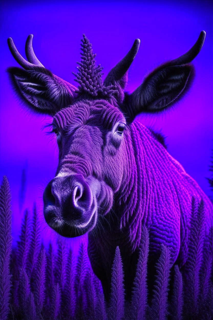 Masterpiece, photography,purple moose marijuana