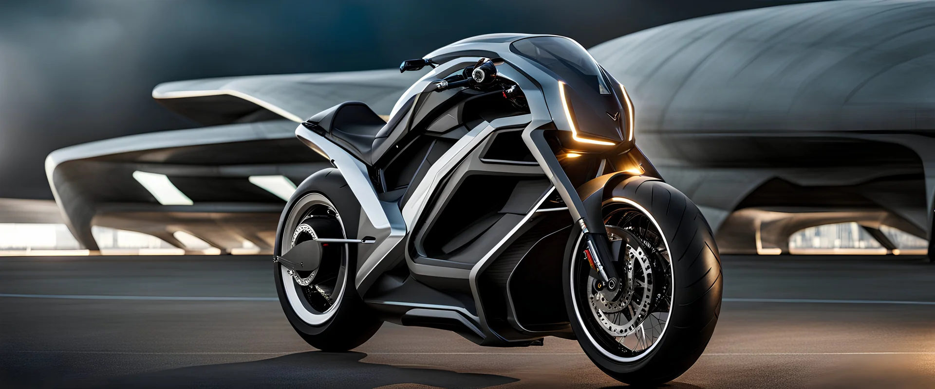 futuristic monster bike