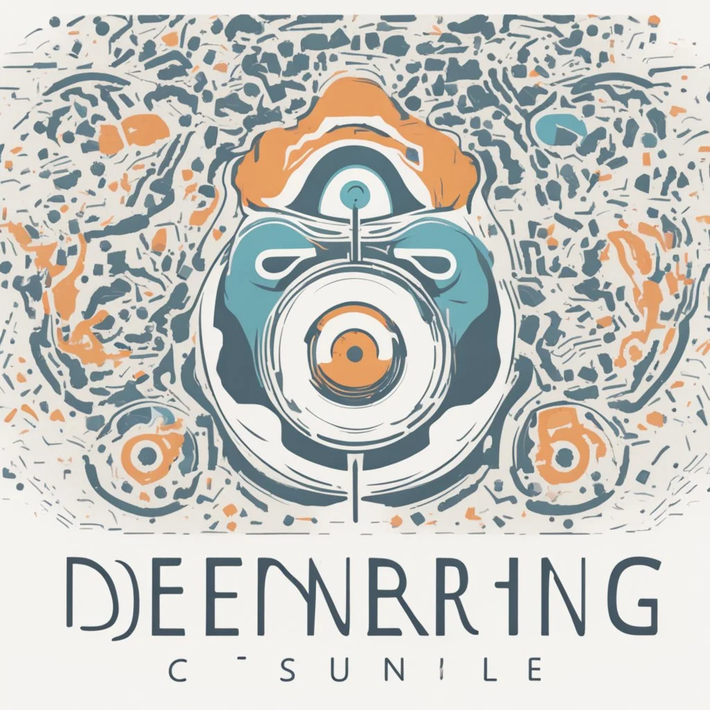 a logo for a deep learning course