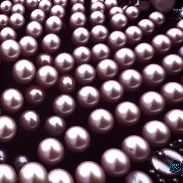 Pearl beads, RTX, TXXA, SSAO, High quality,hyperrealistic, cinematic, Super detailed, Anti-Aliasing,Full color, HDR,4k