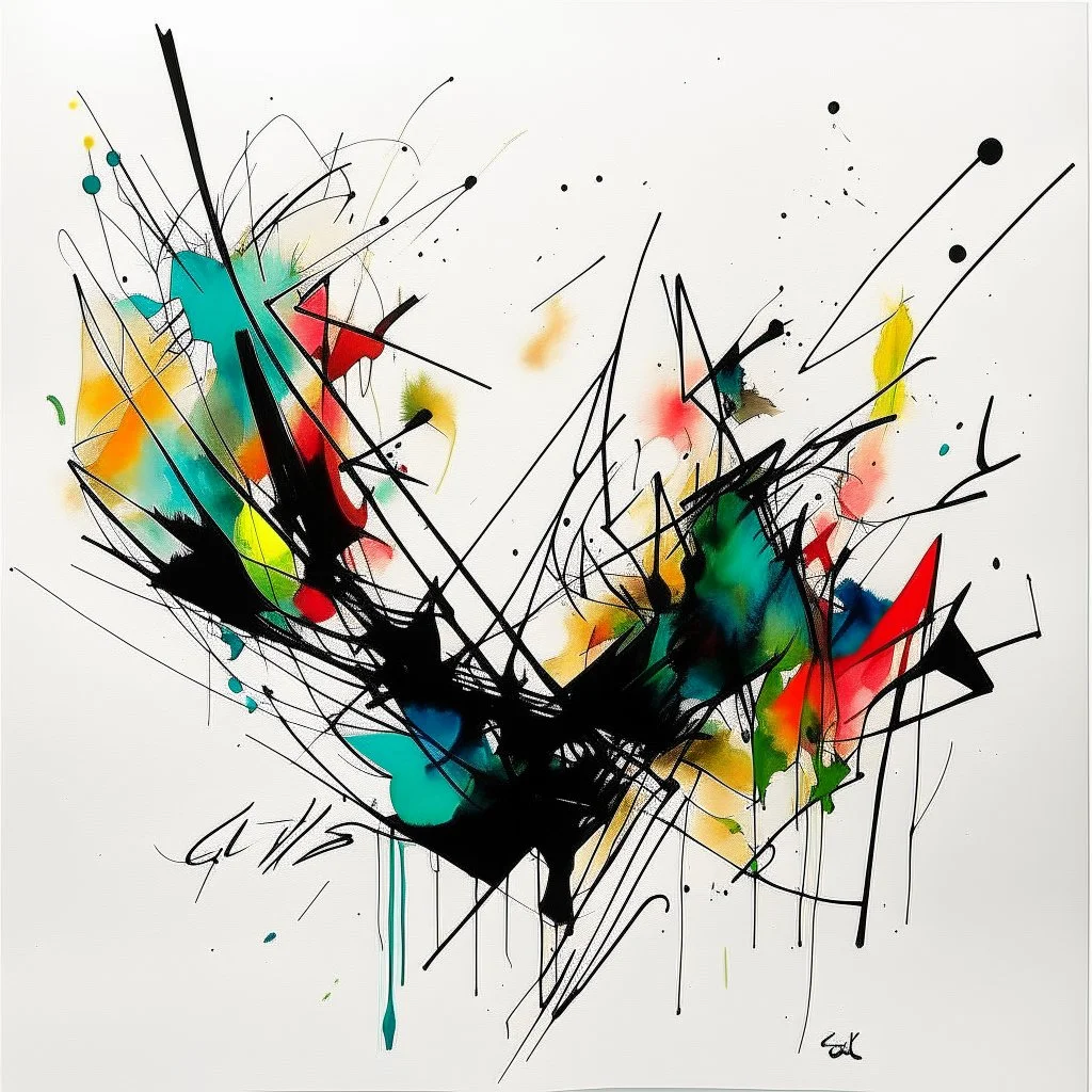 Signature: "Clapel 25". Contemporary art