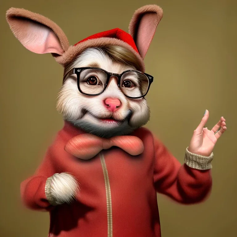 ralphie from christmas story painting