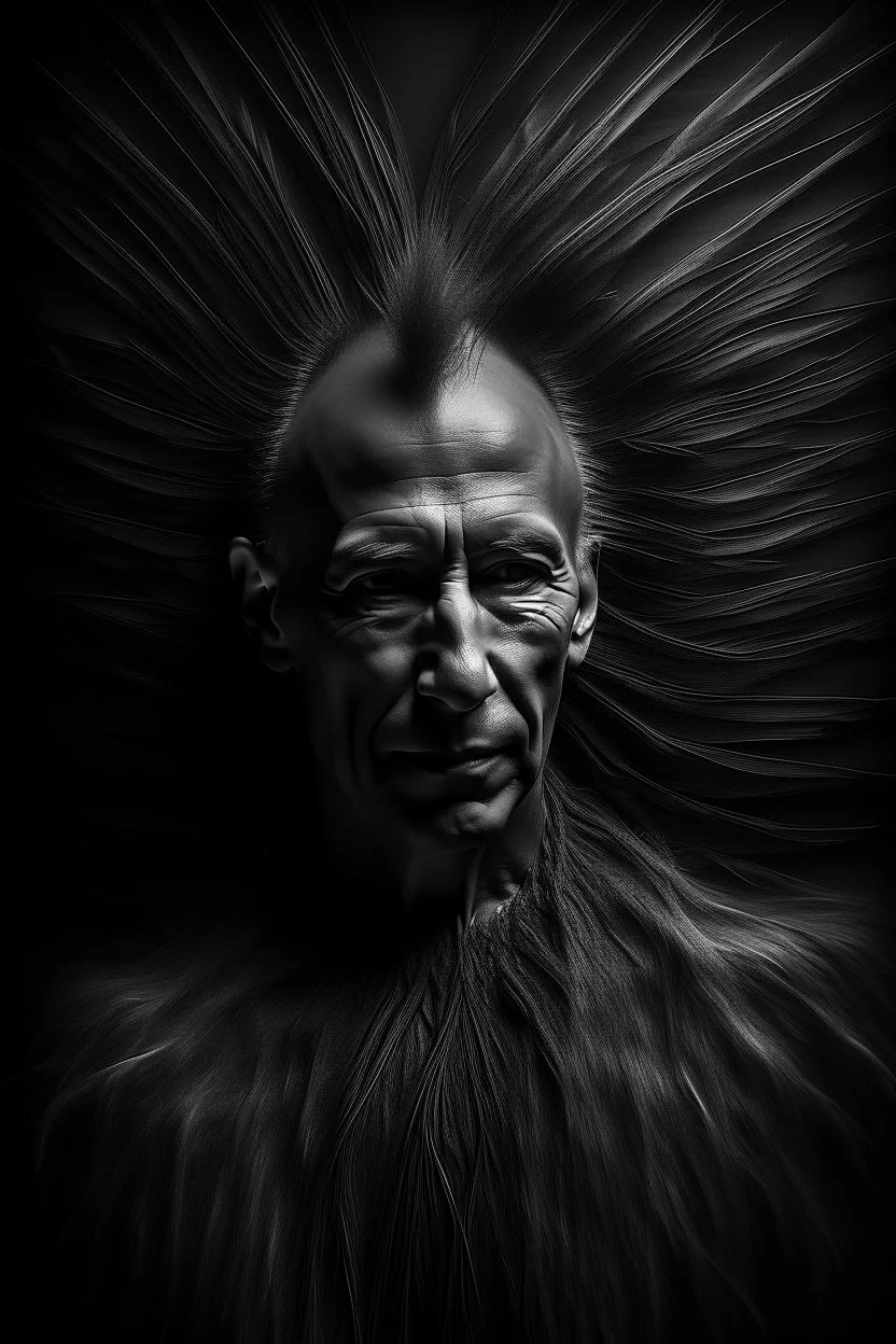Hyper Realistic Aerial Grungy Dark-Grey Brush strokes on a dark rustic background with charcoals