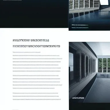 Architecture Website Homepage,Typography ,UI ,UX ,Minimalism, Neo-Brutalism Design