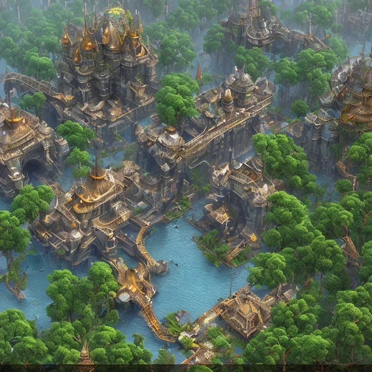 Advance Jungle civilization