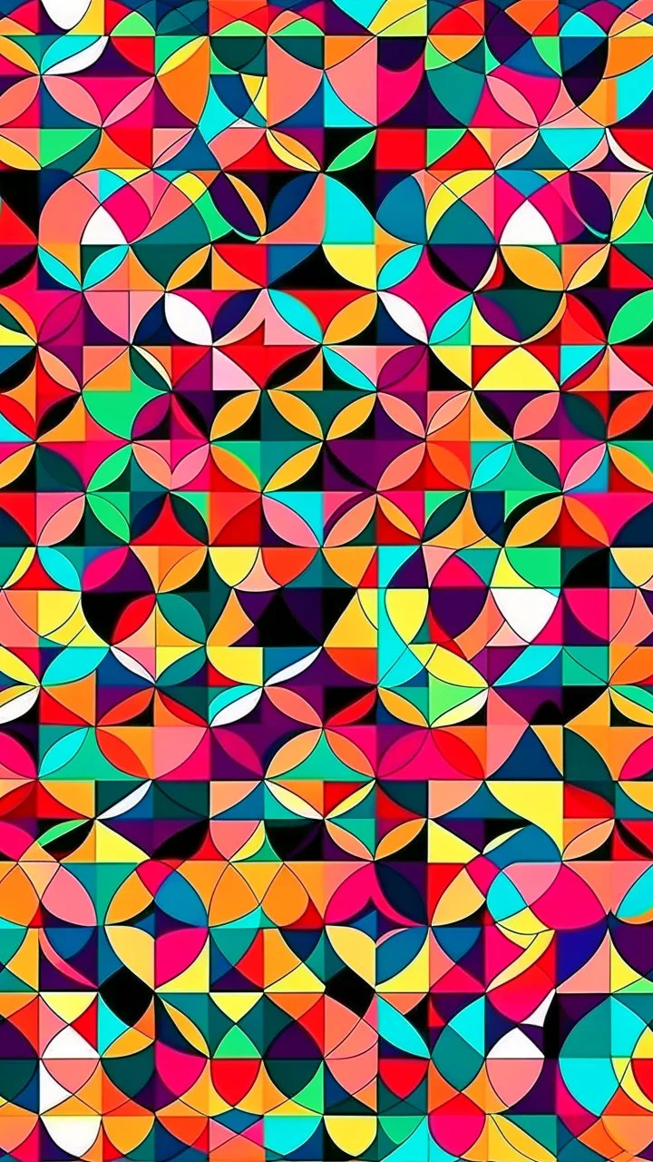 psychedelic geometric pattern