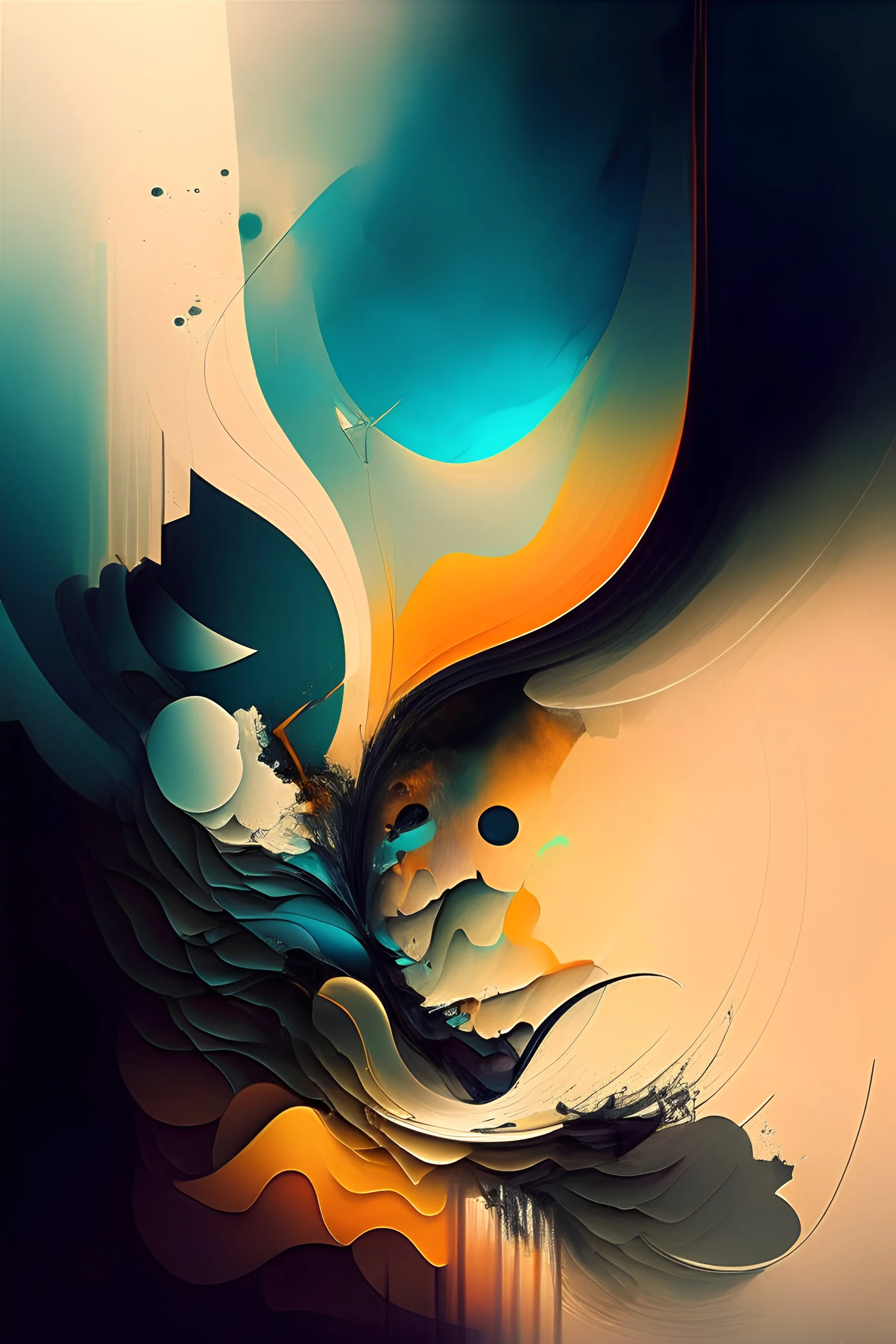 Dream , abstract style