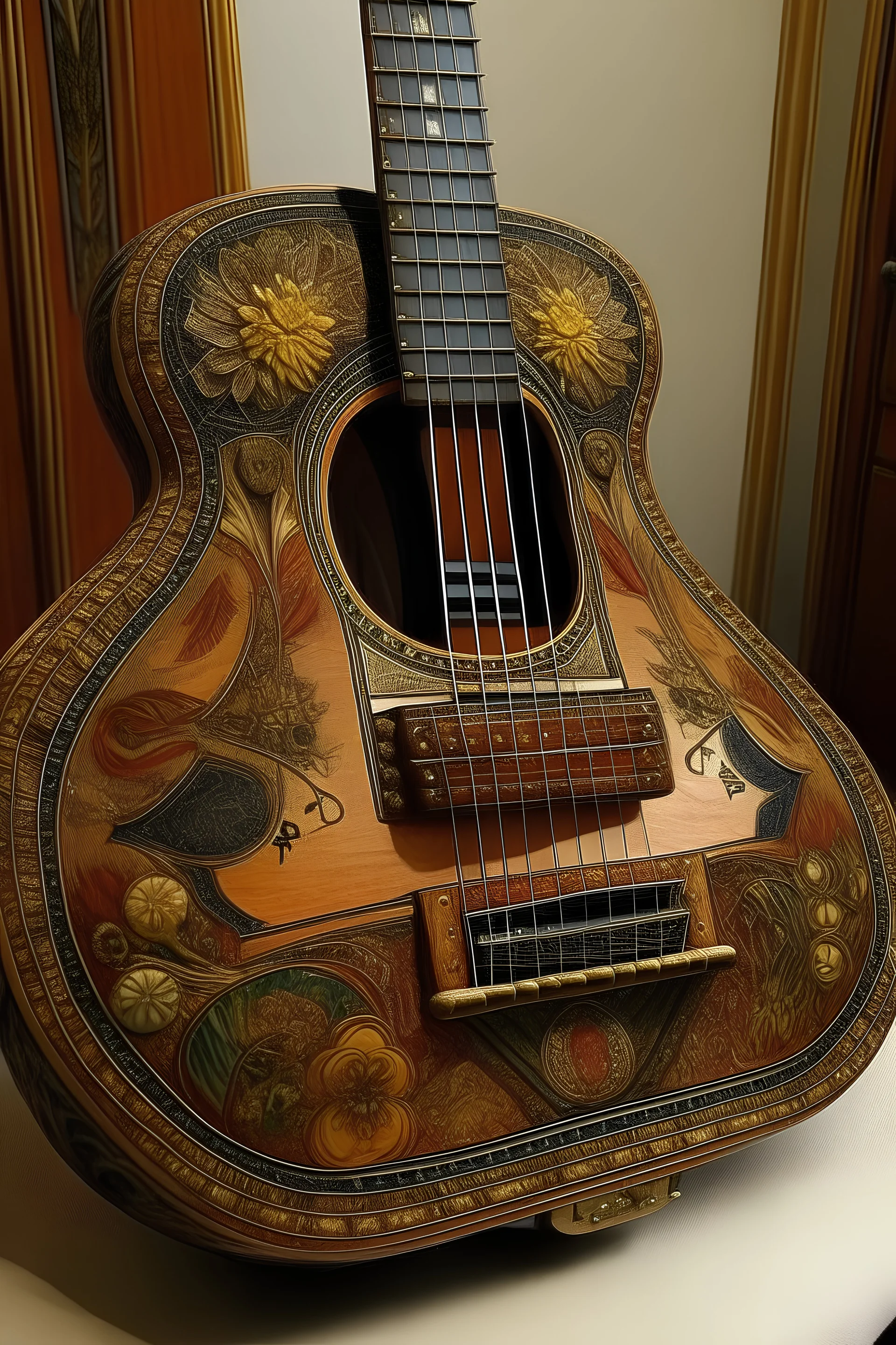 guitarra de lolo de Miranda