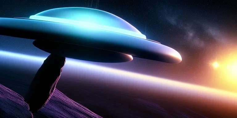 extra-terrestrial, 8K, photo realistic, highly detailed, lught ufo, light colors