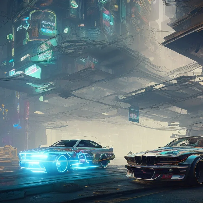 cyberpunk 2077 version of a bmw 6 series