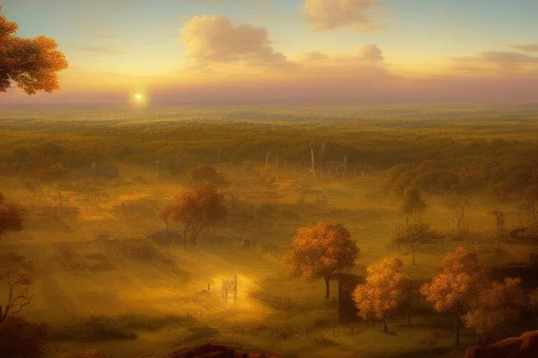 a beautiful digital illustration painting of sapulpa!!!!! oklahoma!!! by benoit b. mandelbrot, steven belledin, martin johnson heade, lee madgwick, caspar david friedrich, and david rios ferreira. 8 k resolution trending on artstation concept art digital illustration