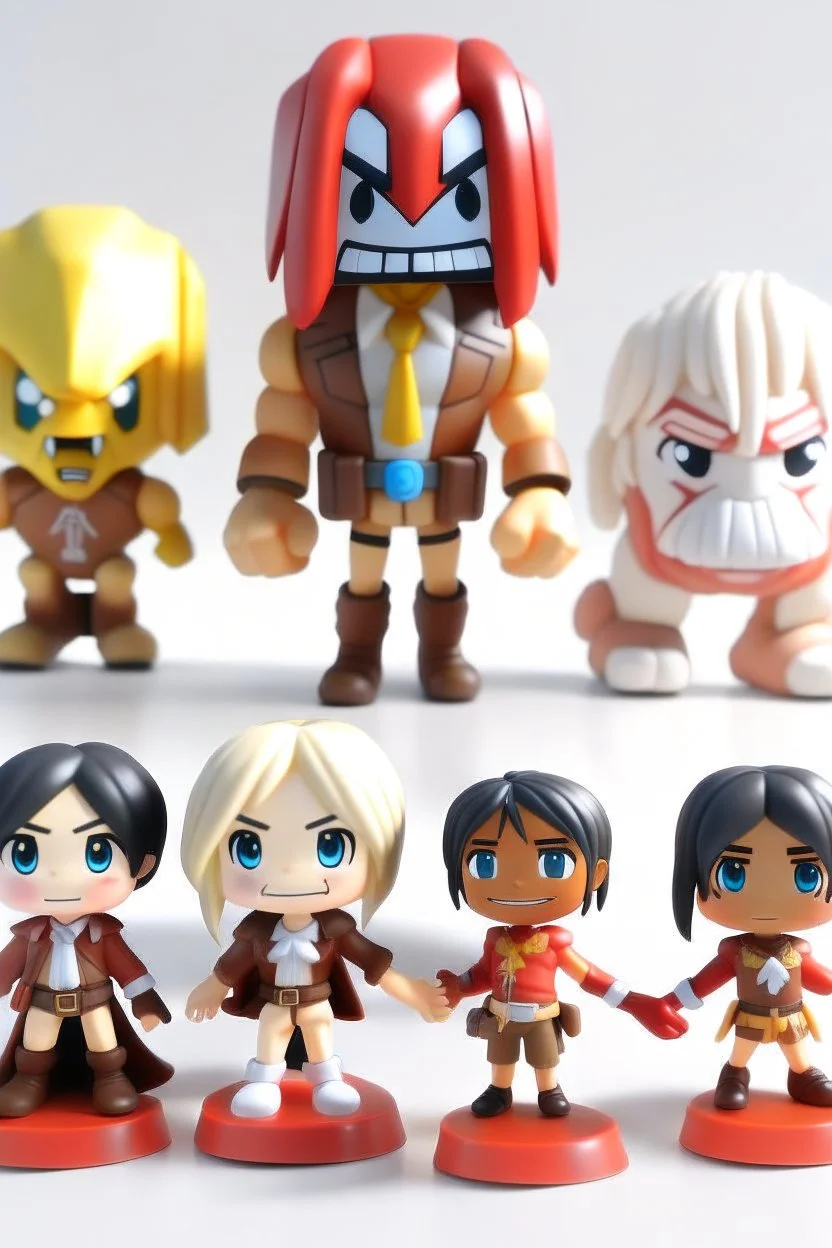 Attack on titan happy meal toys.