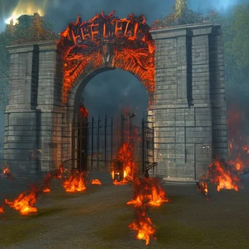 The hell inferno hell gates