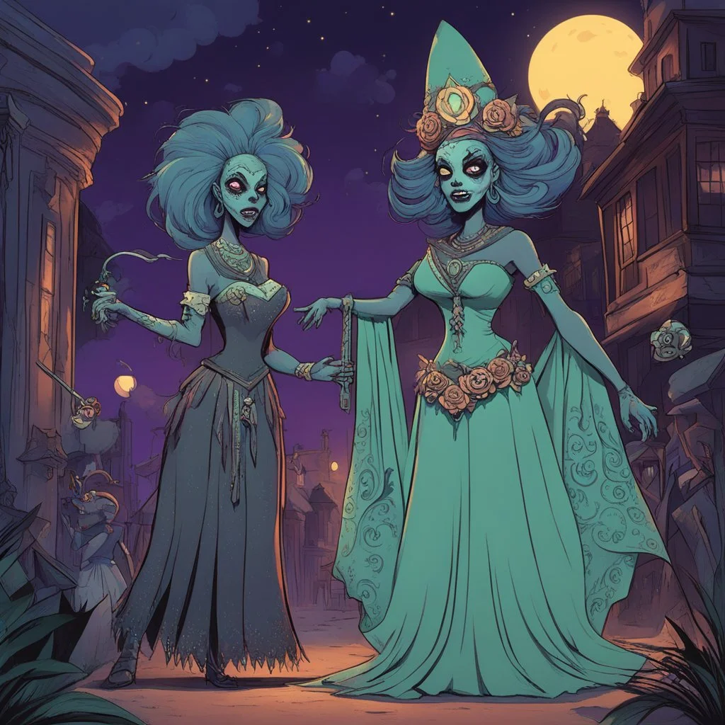 … I'm gonna tell you a story Strange as it might seem Of zombie voodoo gris-gris And the witch queen of New Orleans