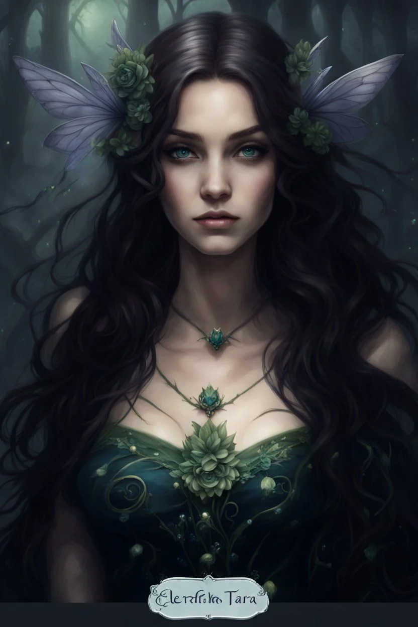 Dark bluec green hair, elven crown roses emerald Water lilies long hair lotus night Fairy princess rapunzel hair queen crown dragonflies fireflies elven tiara flowers fairy wings gothic dark blue ,fairy crown