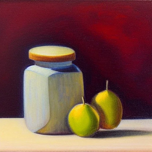 still life jar