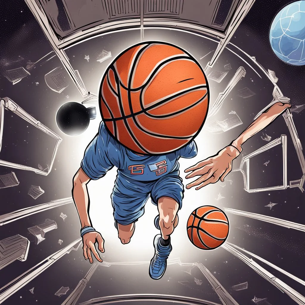 Basketball in Zero Gravity