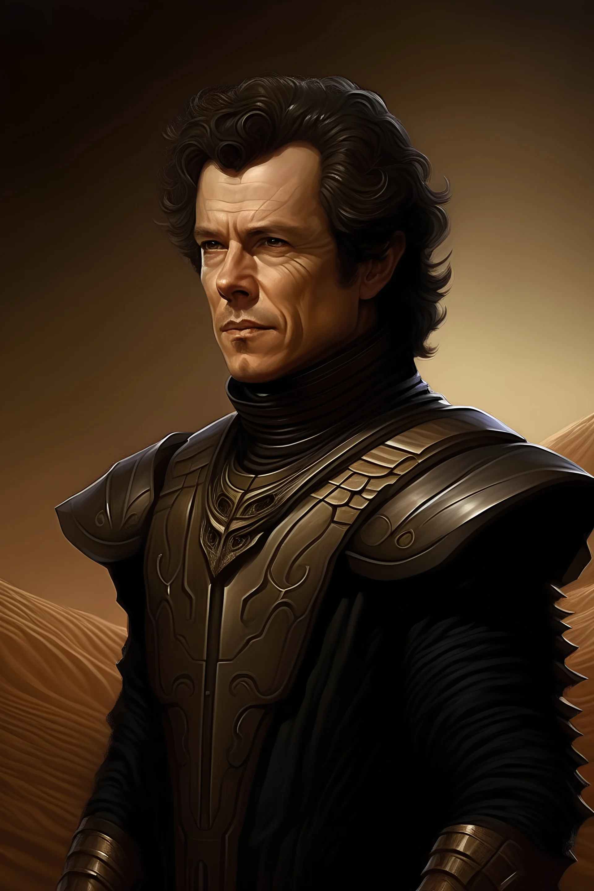 portrait of emperor paul atreides from dune