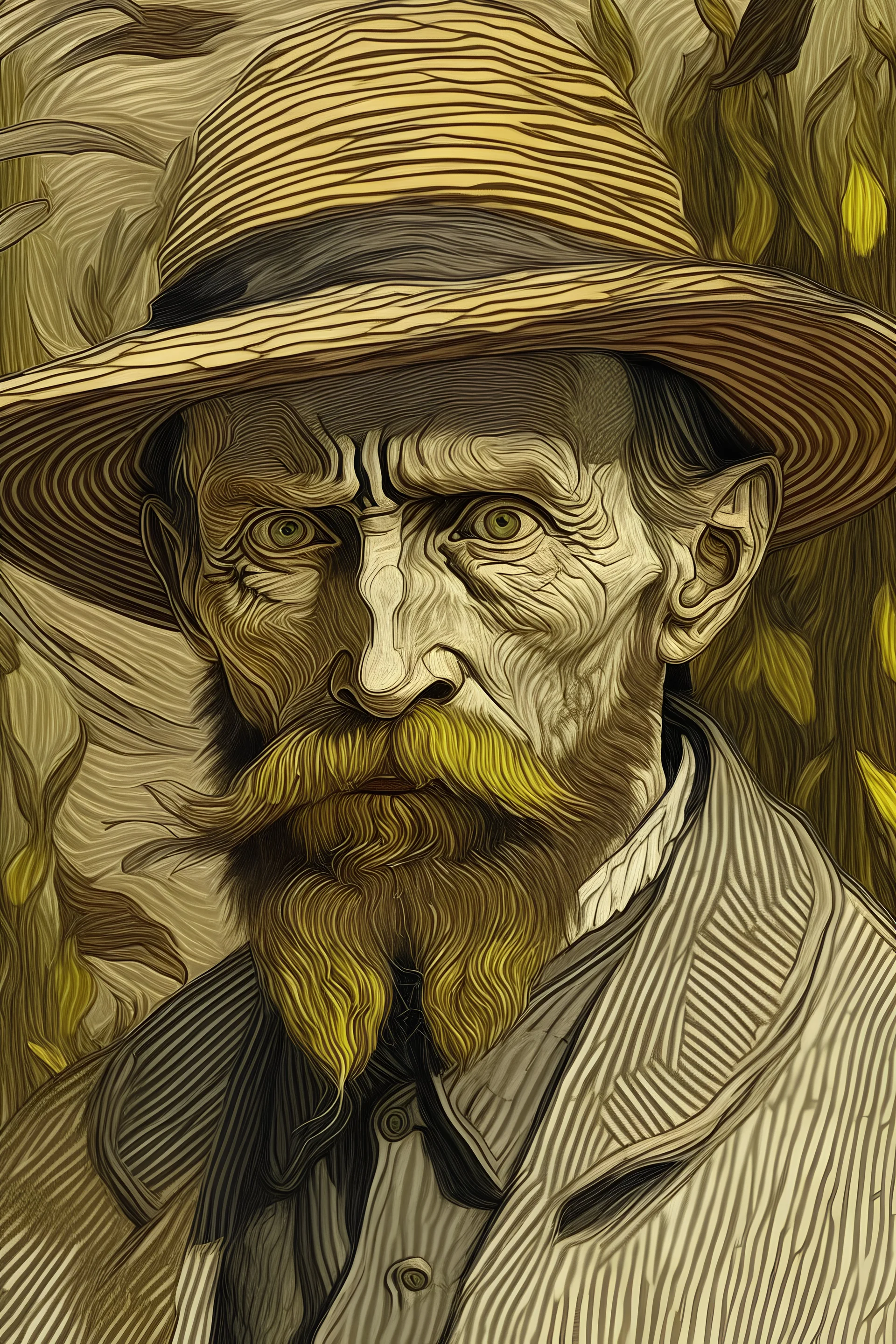 van gogh drawing assam